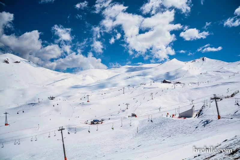 As estações de ski chilenas