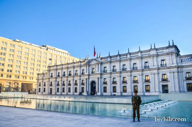 Visita ao Palacio de la Moneda